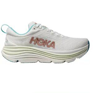 HOT!!! HOKA Women's Gaviota 5 Running Shoes - Frost/Rose Gold
